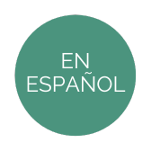 Green circle that says En Espanol