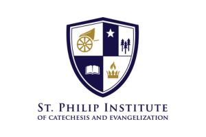 St. Philip Institute logo with the words "St. Philip Institute of Catechesis and Evangelization"