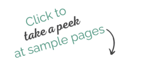 Graphic reading "Click to take a peek at sample pages." with arrow pointing down