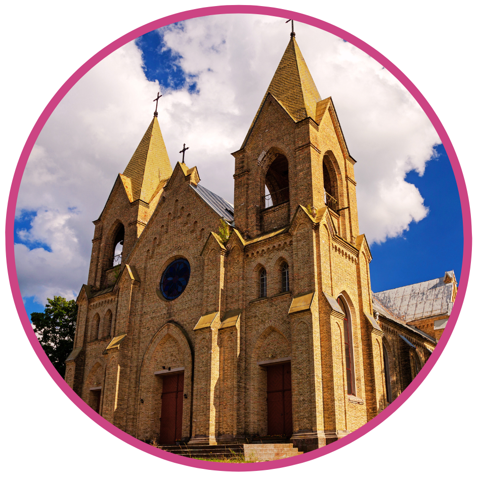 catholic church brick